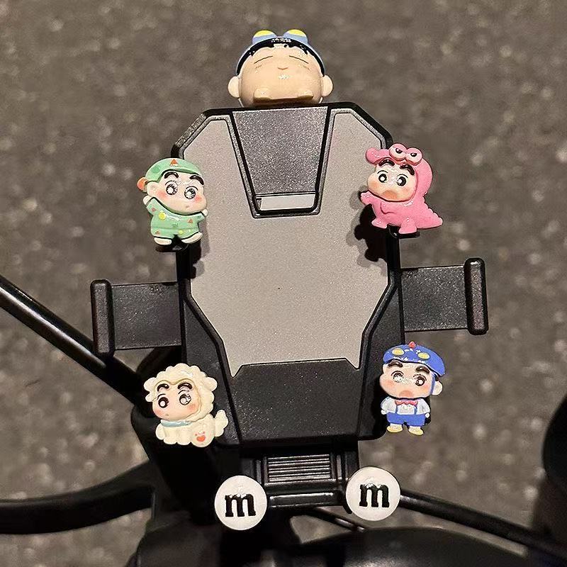 Cartoon motorcycle mounting bracket