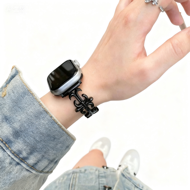 Metal element wind iWatch Band