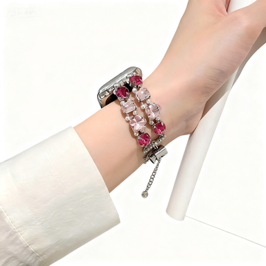 Colorful Gemstone iWatch Band