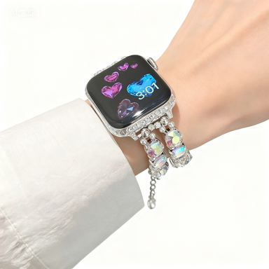Colorful Gemstone iWatch Band
