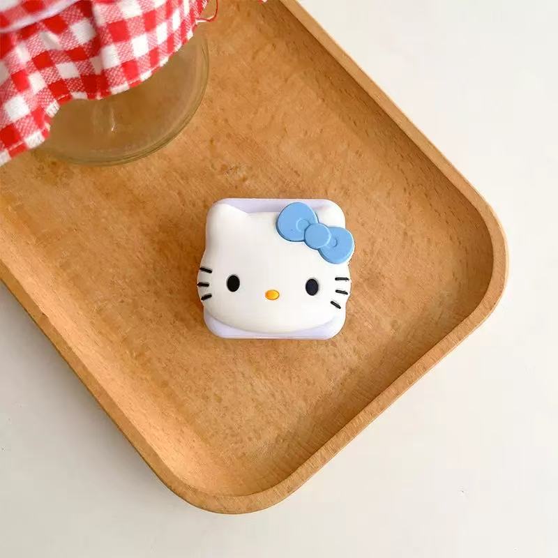 Hello Kitty, sticker with mirror phone holder