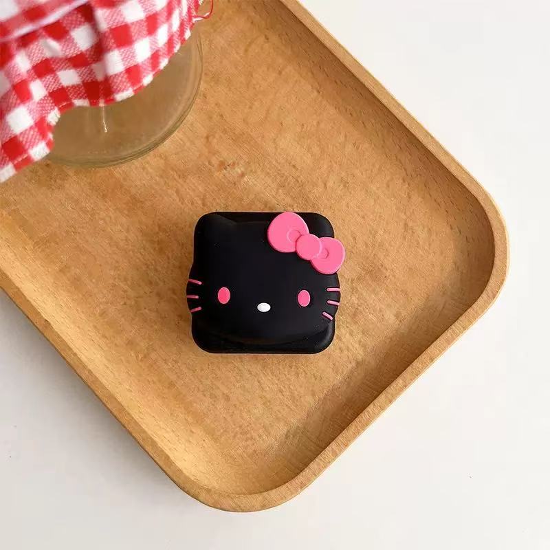 Hello Kitty, sticker with mirror phone holder