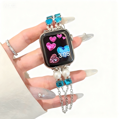 Colorful Gemstone iWatch Band