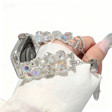 Colorful Gemstone iWatch Band