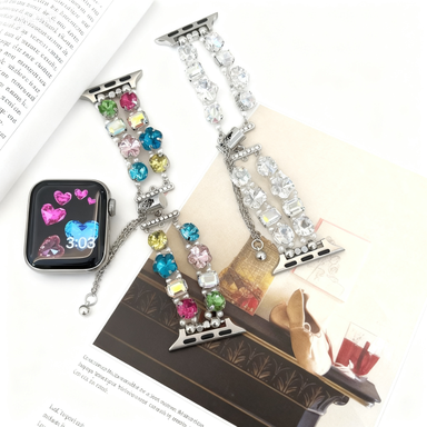 Colorful Gemstone iWatch Band