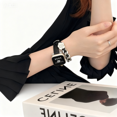 Cortical Mountain Camellia iWatch Band