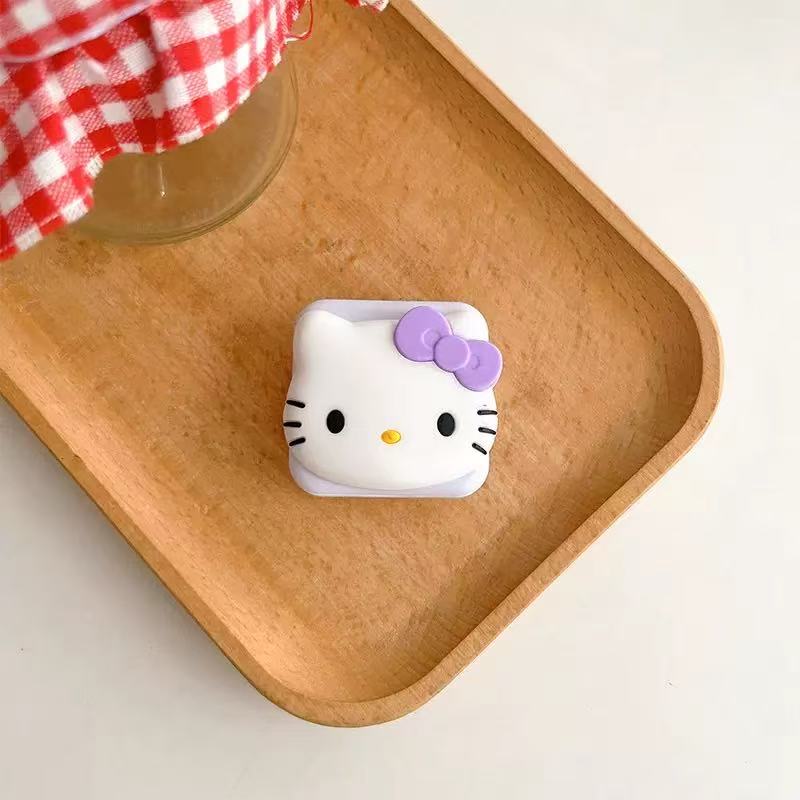 Hello Kitty, sticker with mirror phone holder