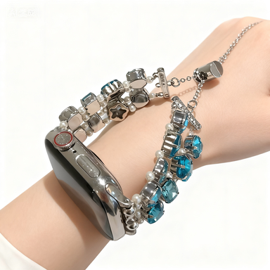 Colorful Gemstone iWatch Band