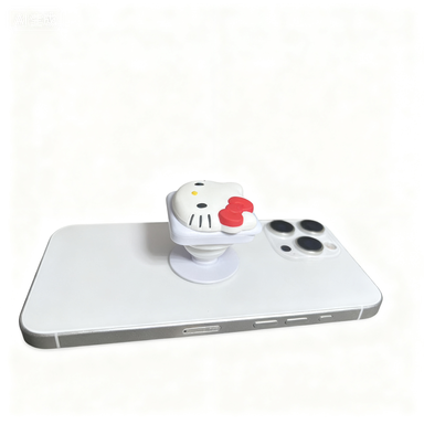 Hello Kitty, sticker with mirror phone holder