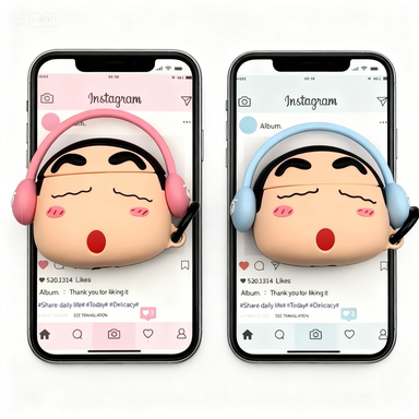 Crayon Shin-chan Earphone Case