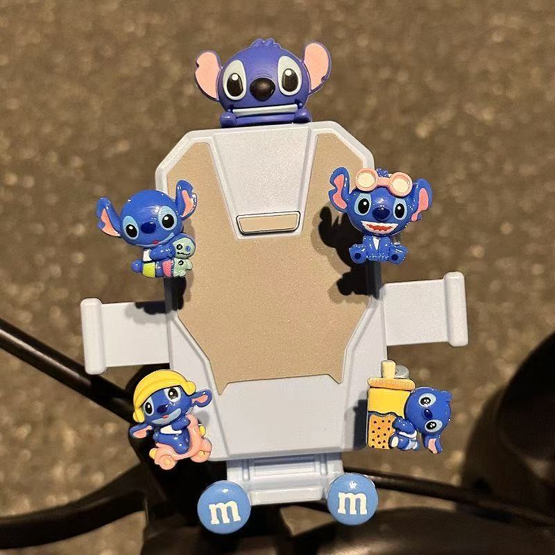 Cartoon motorcycle mounting bracket