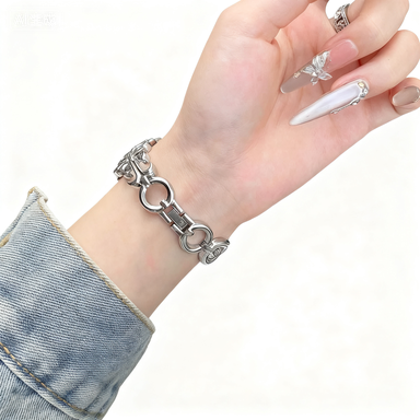 Metal element wind iWatch Band