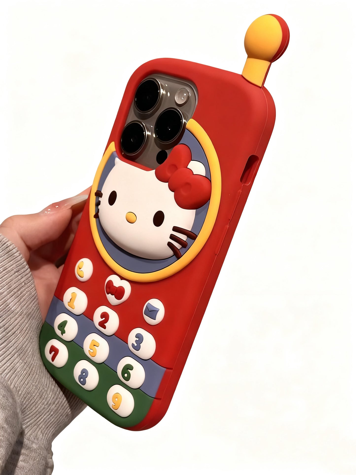 Cartoon antenna phone case