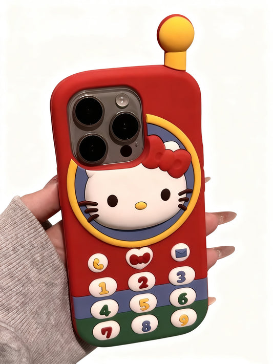 Cartoon antenna phone case