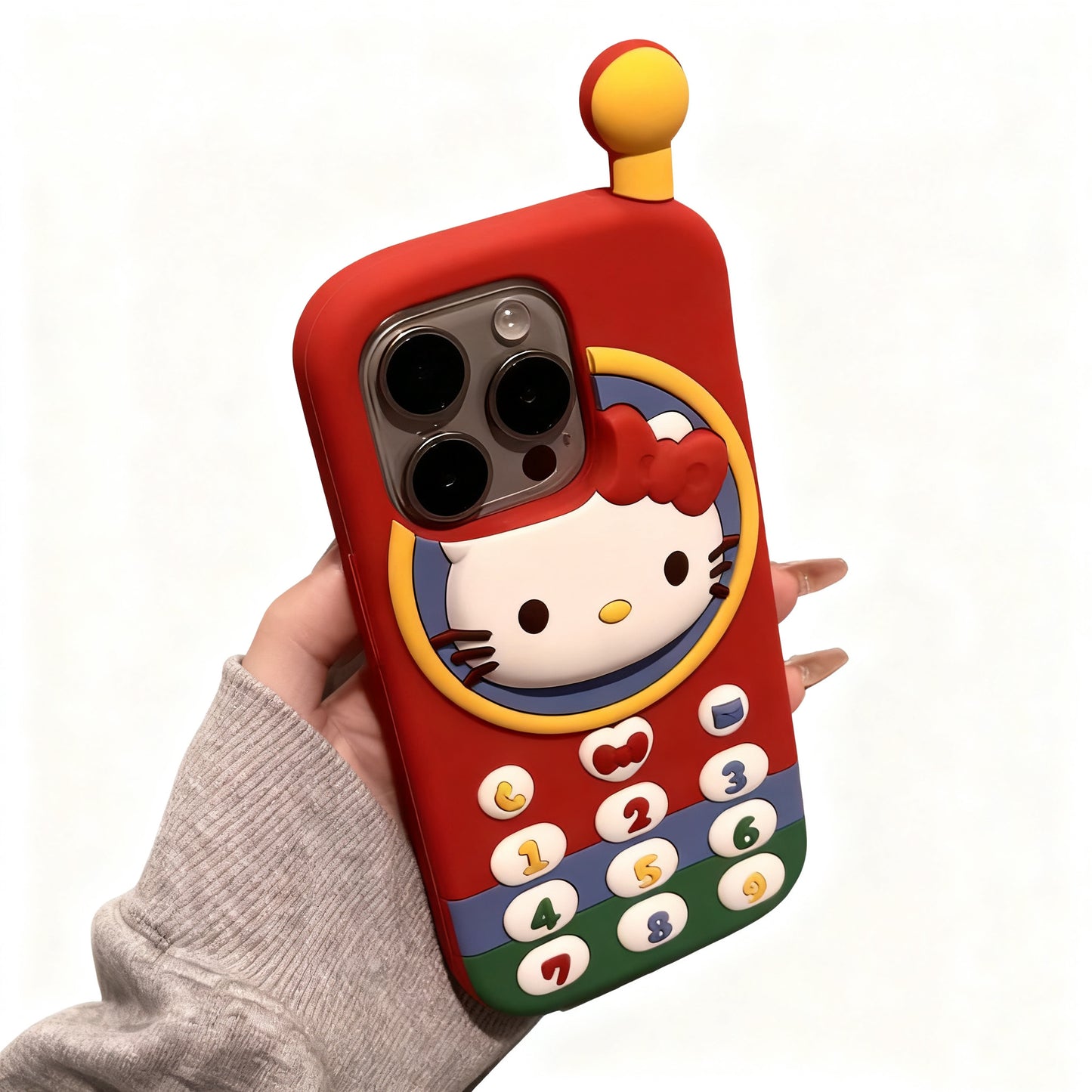 Cartoon antenna phone case