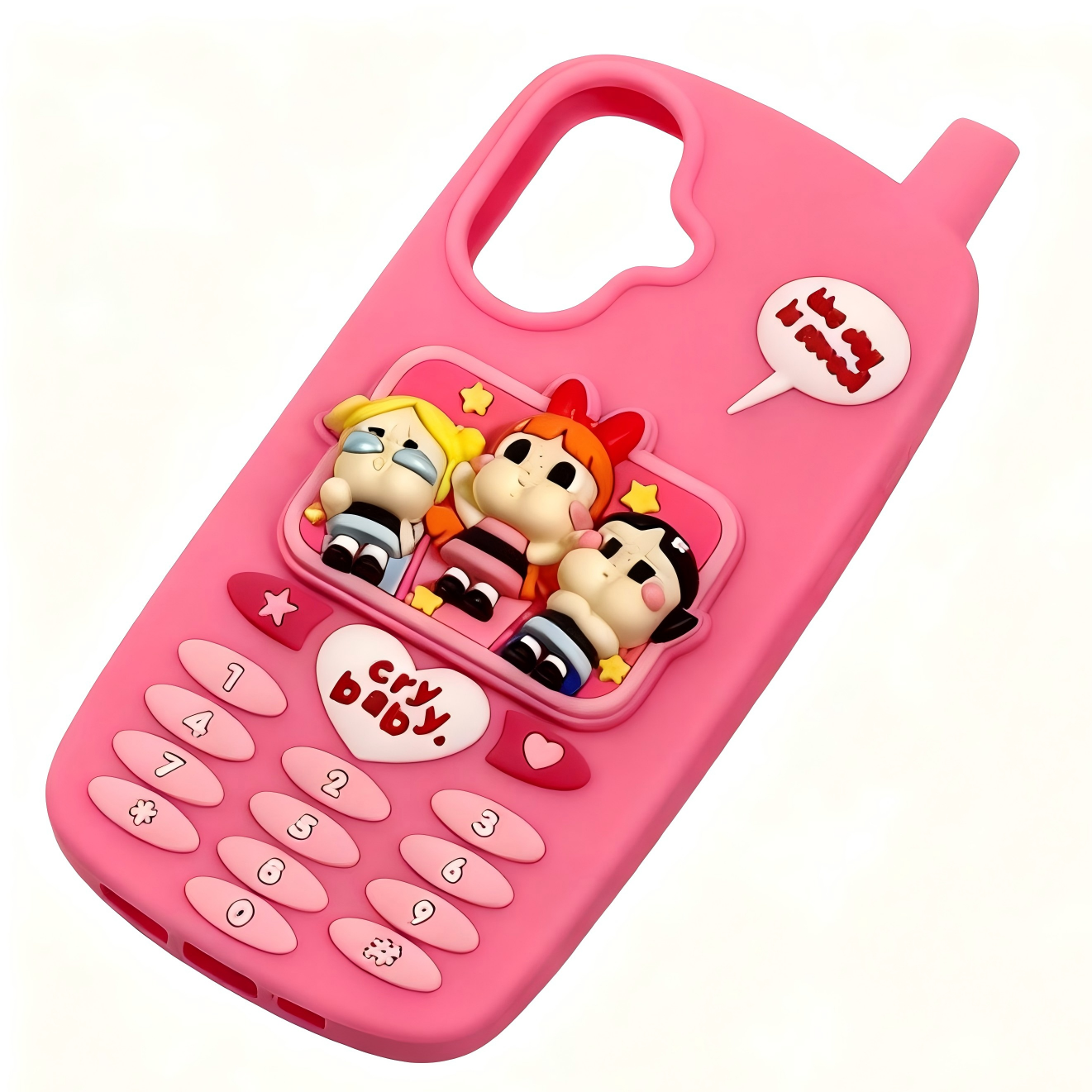 Cartoon antenna phone case