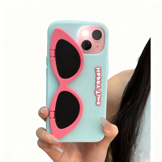 Creative glasses phone case