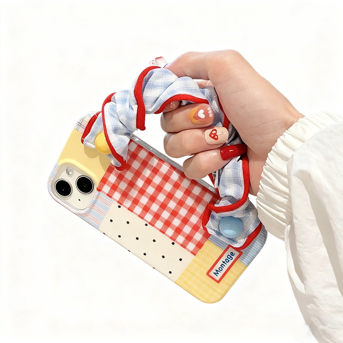 Checkered Handheld Phone Case