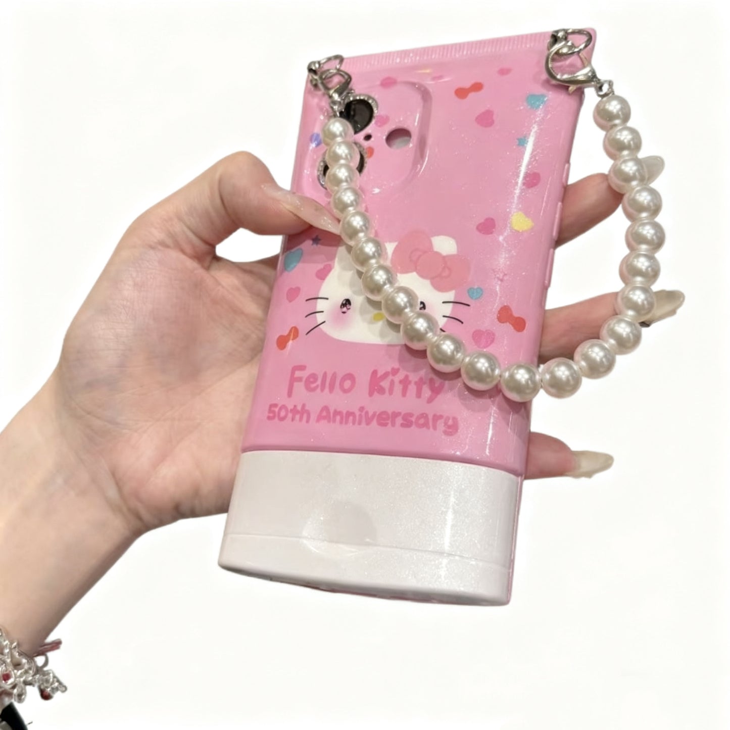 Pearl Chain HK Phone Case