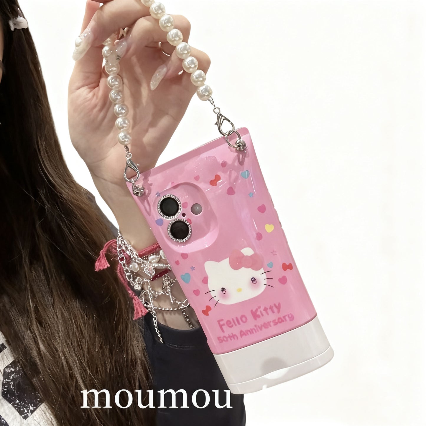 Pearl Chain HK Phone Case