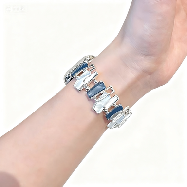 Heterosexual gemstone iWatch Band