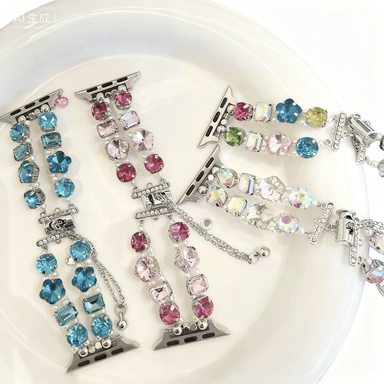 Colorful Gemstone iWatch Band