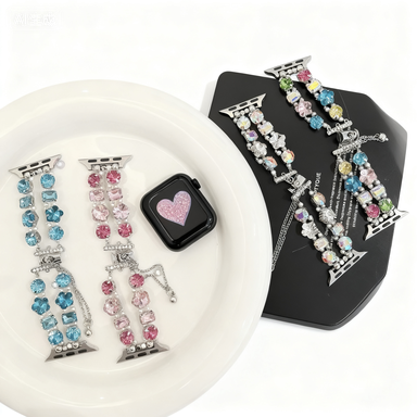 Colorful Gemstone iWatch Band