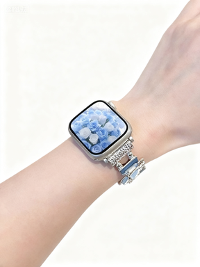 Heterosexual gemstone iWatch Band