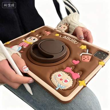 Labubu iPad Case2